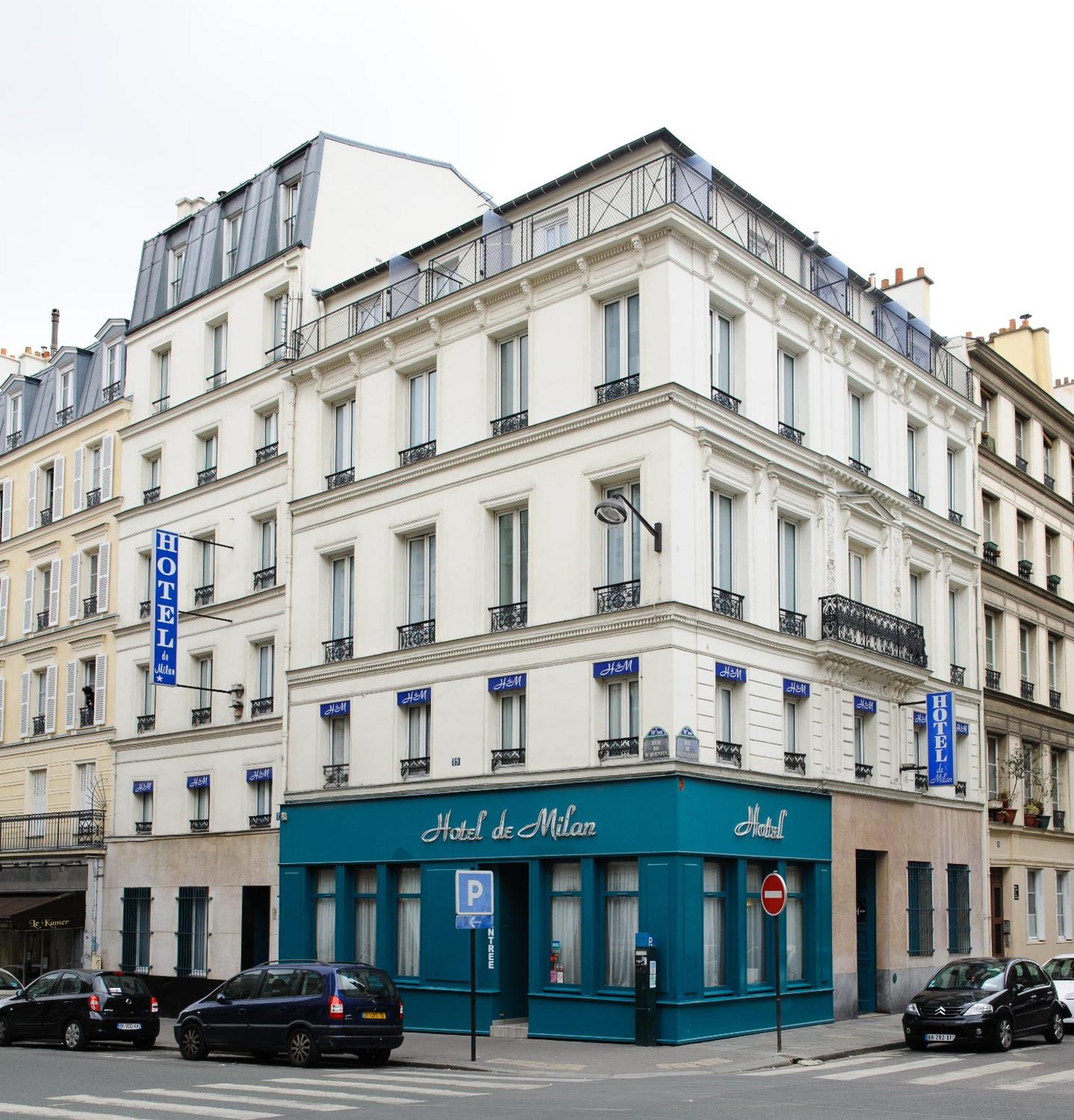 Hotel De Milan Parigi Esterno foto